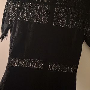 Lulus Remarkable black lace dress